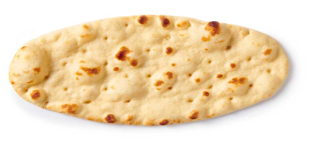 Stonefire Oval Thin Flatbread, 13 x 5 inch -- 36 per case.
