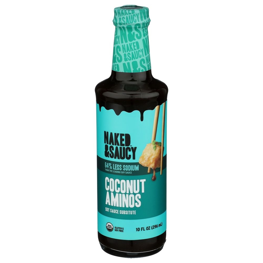 Naked and Saucy Original Coconut Aminos, 10 Fluid Ounce -- 6 per case