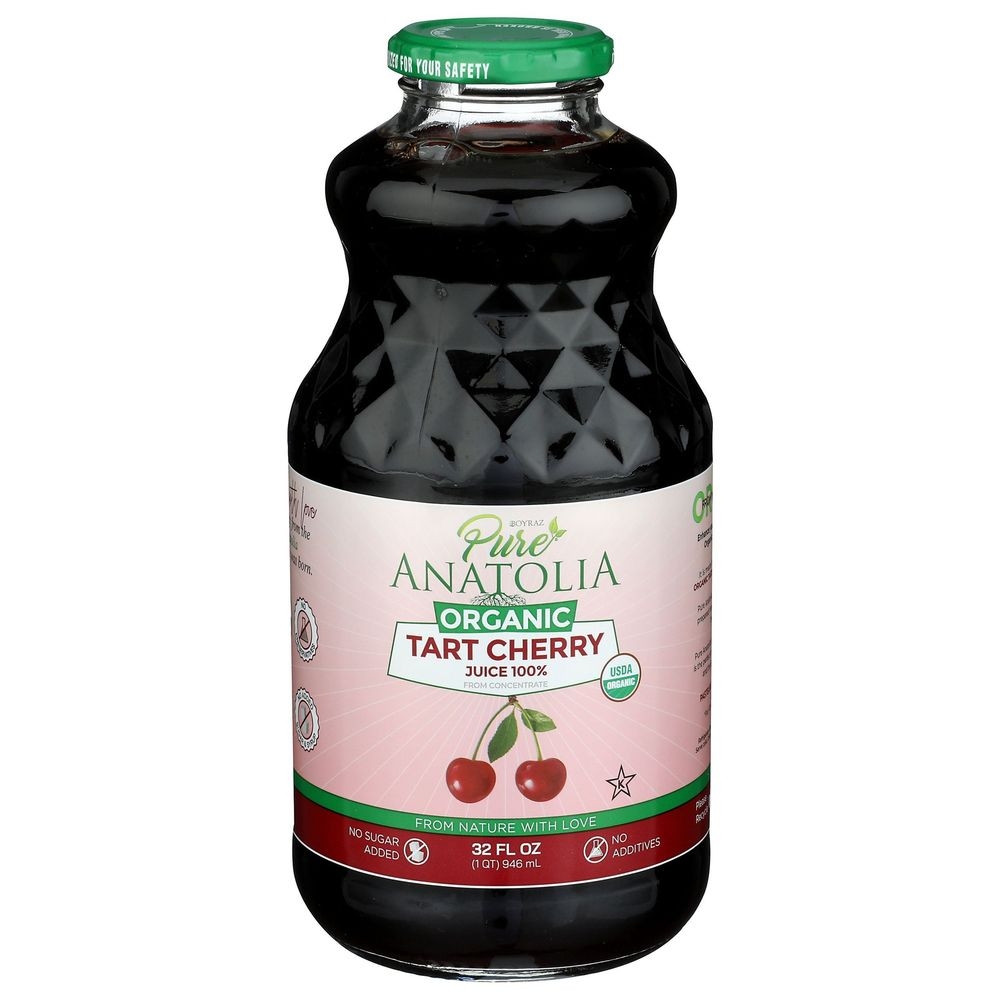 Pure Anatolia Organic Tart Cherry Juice, 32 Fluid Ounce -- 6 per case