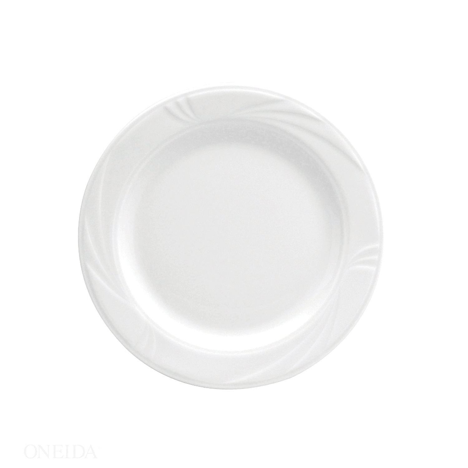 Oneida Arcadia/Delco Collection Plates Arcadia Dia. (In.) =9in Pack -- 24 Per Case