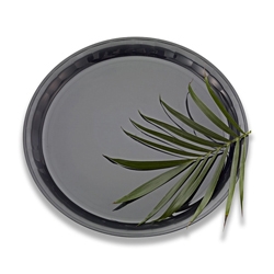 ConServe Round Black Tray, 18 inch -- 25 per case.