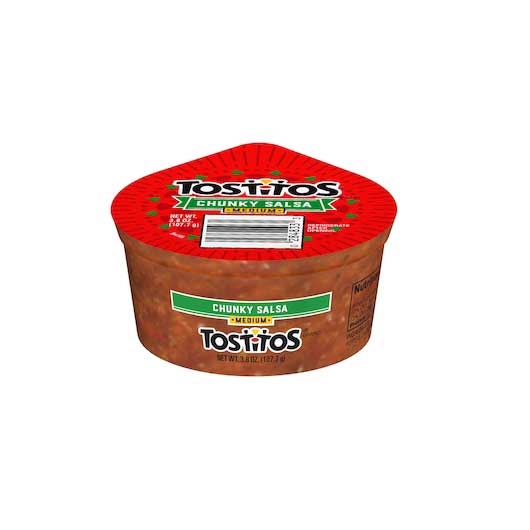 Tostitos Medium Chunky Salsa Dip, 3.8 Ounce -- 30 per case