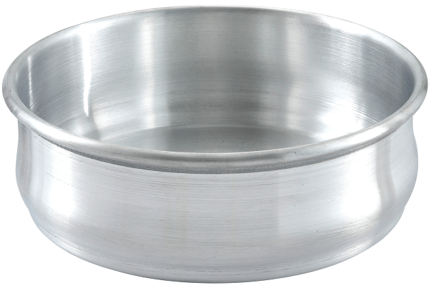 Winco Aluminum Stackable Dough Pan, 48 Ounce -- 12 per case