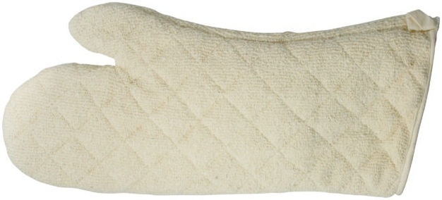 Winco Terry Cloth Silicone Lining Oven Mitt, 17 inch -- 12 per case