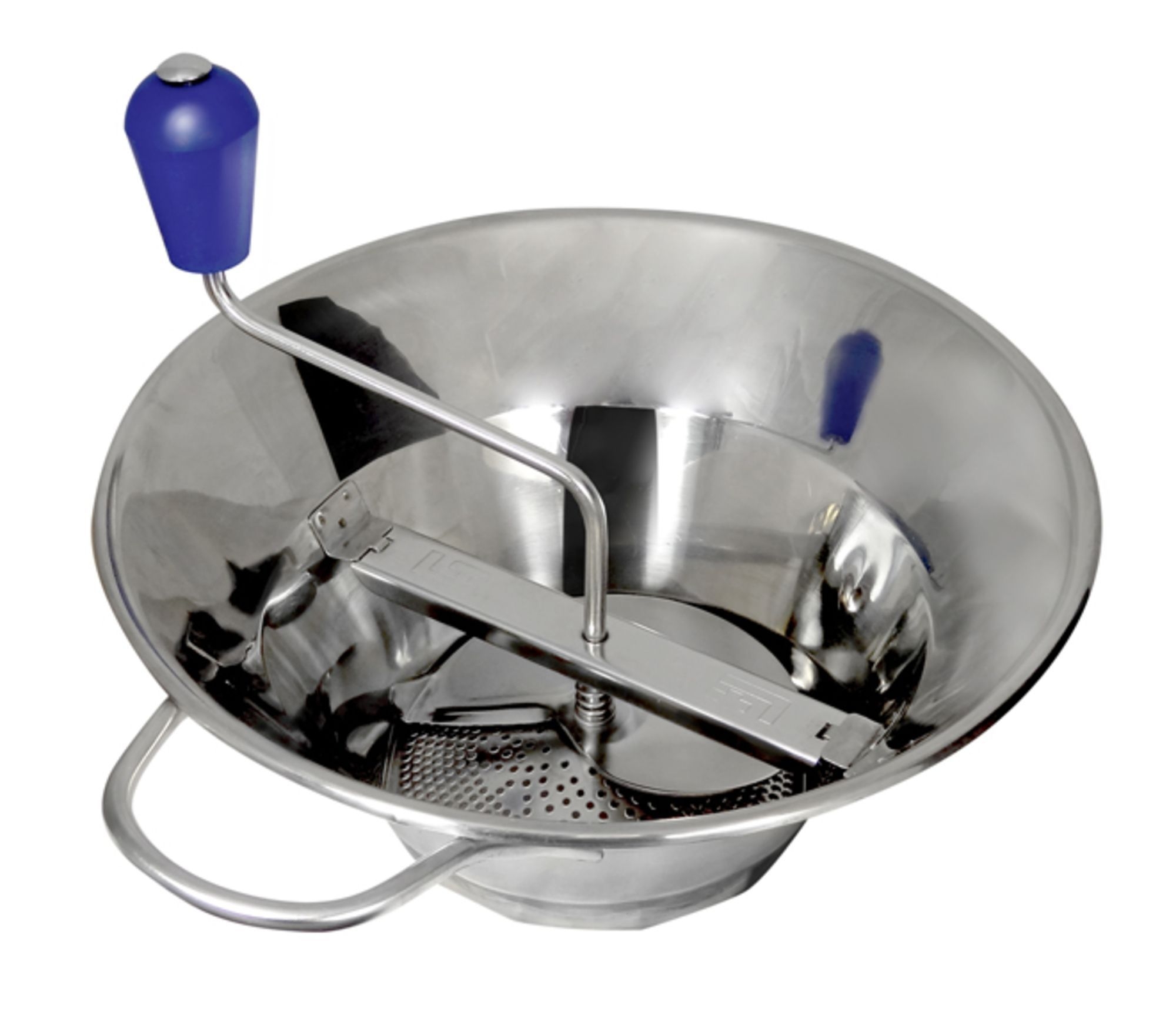 Louis Tellier Stainless Steel Food Mill, 5 Quart Capacity