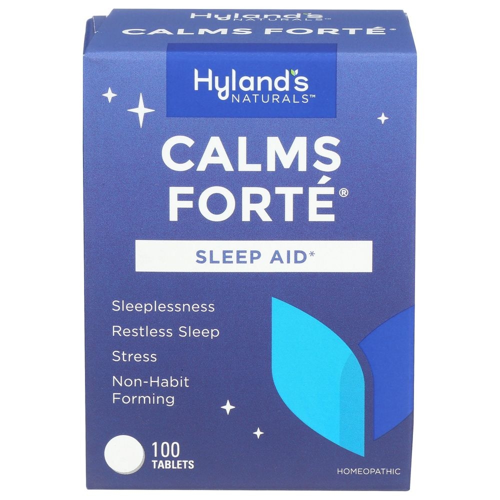 Hylands Calms Forte Sleep Aid Tablets, 100 count
