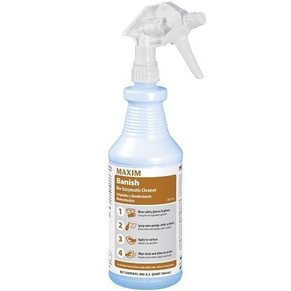 Pgproline Professional Maxim Banish Bio-Enzymatic Drain Maintainer Cleaner, 32 Ounce -- 12 per case