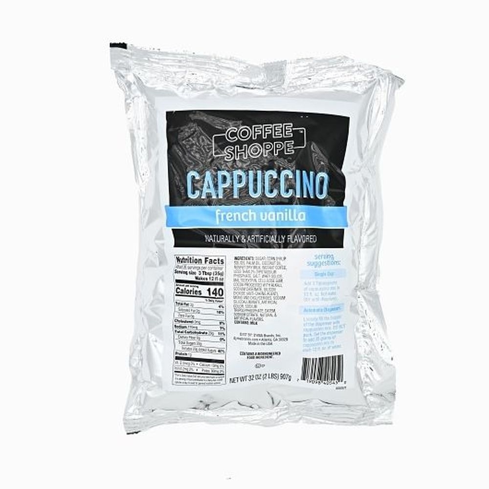 Coffee Shoppe French Vanilla Cappuccino, 2 Pound -- 6 per case.