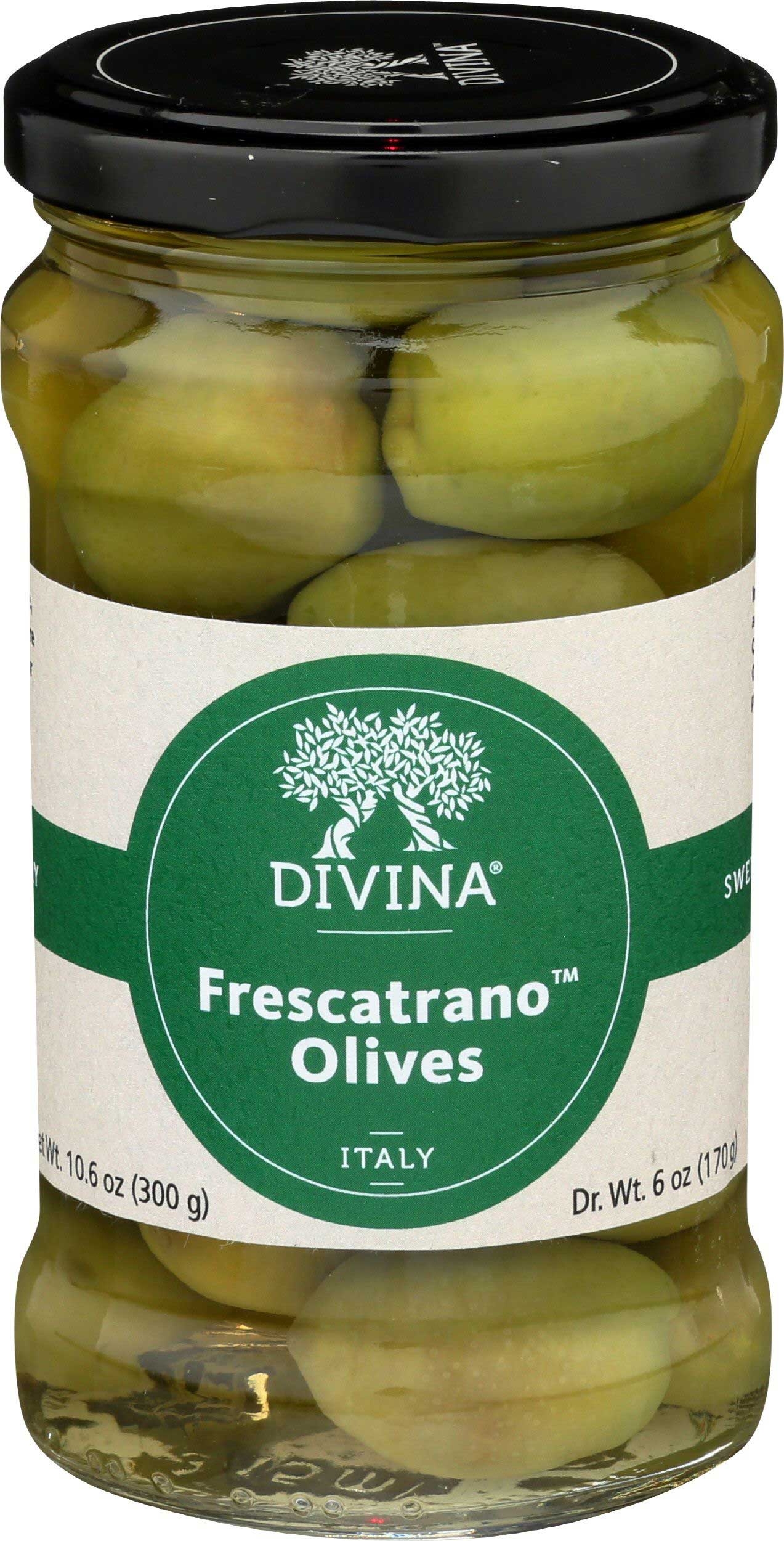 Divina Frescatrano Olives, 6 Ounce -- 6 per case