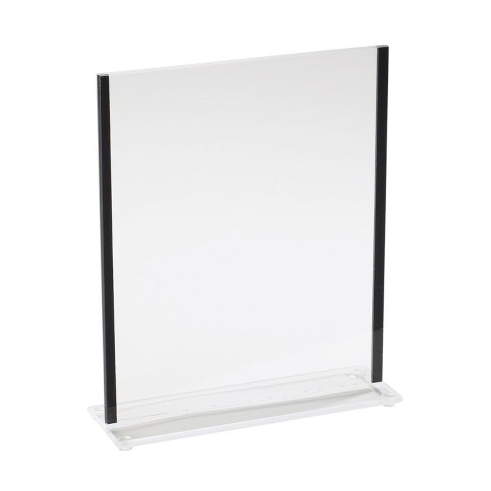 Cal-Mil Classic Black Trim Card Holderr, 8 1/2 x 11 inch