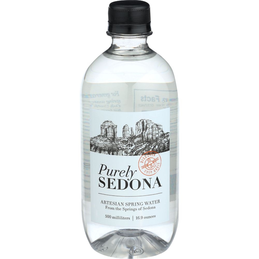 Purely Sedona Artesian Spring Water, 16.9 Fluid Ounce -- 24 per case