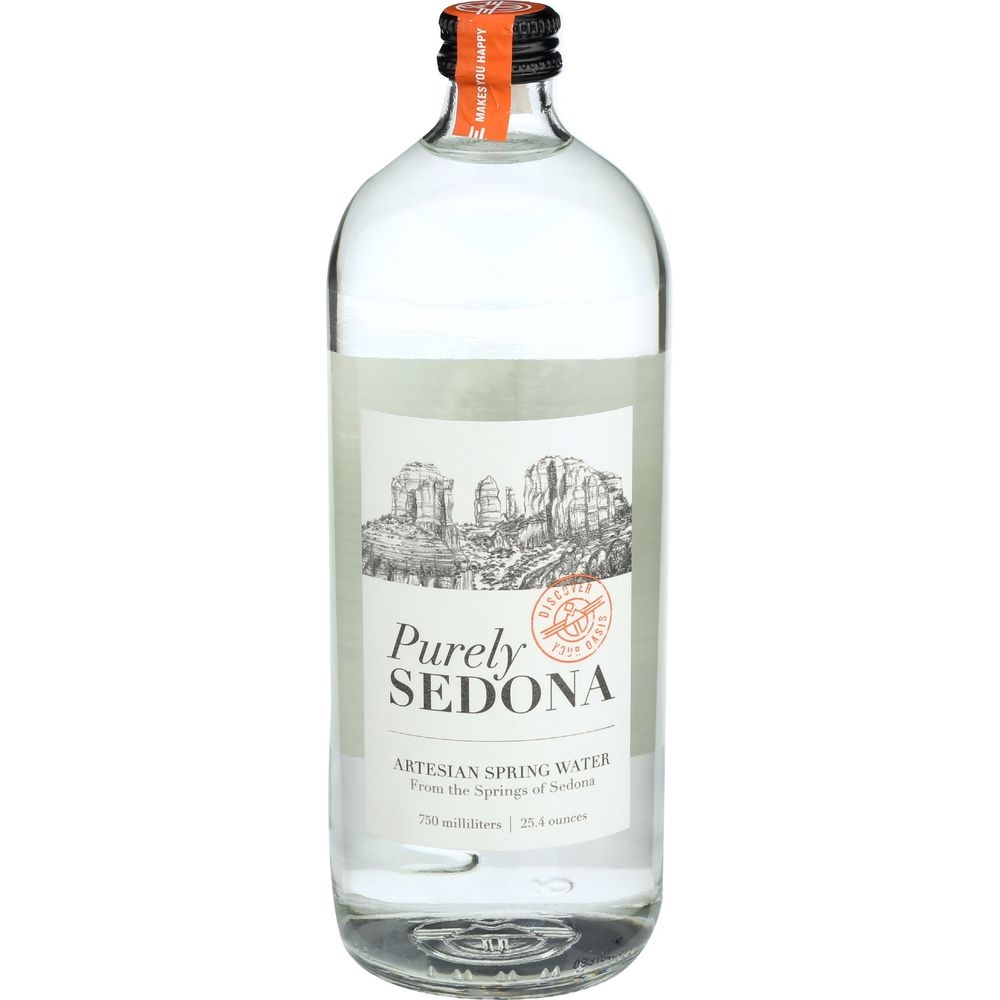 Purely Sedona Artesian Spring Water, 25.4 Fluid Ounce -- 12 per case