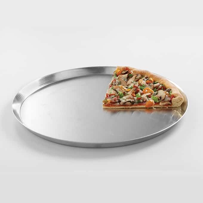 American Metalcraft Heavy Weight Aluminum Tapered Car Pizza Pan, 15 inch Top OD x 14 inch Bottom ID x 11/16 inch Deep