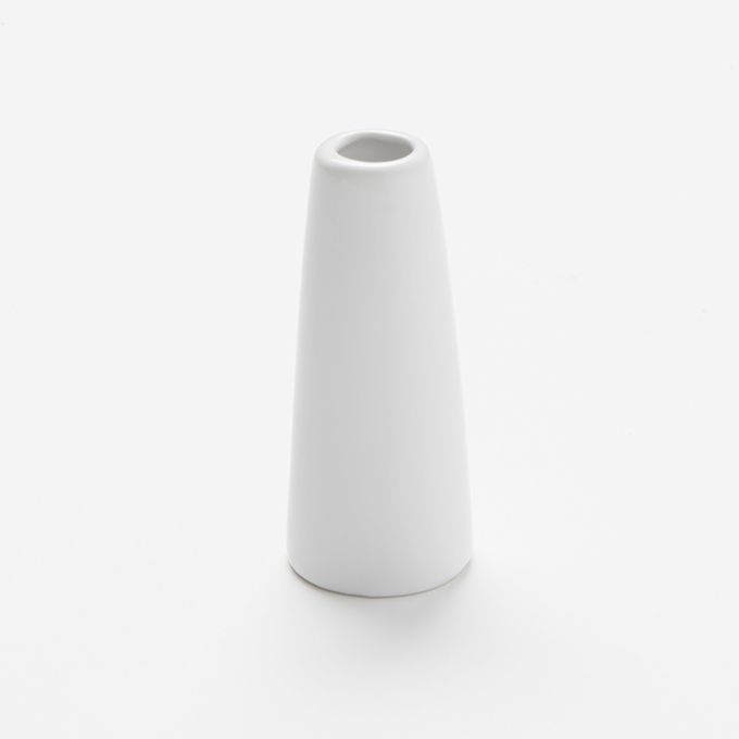 American Metalcraft White Prestige Bud Vase Tower, 1 1/2 x 4 inch