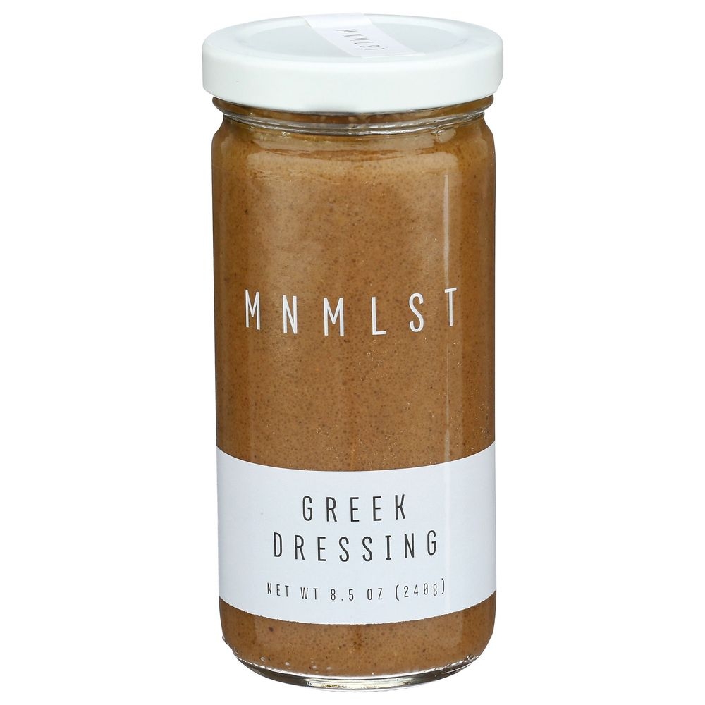 Mnmlst Greek Dressing, 8.5 Ounce -- 6 per case
