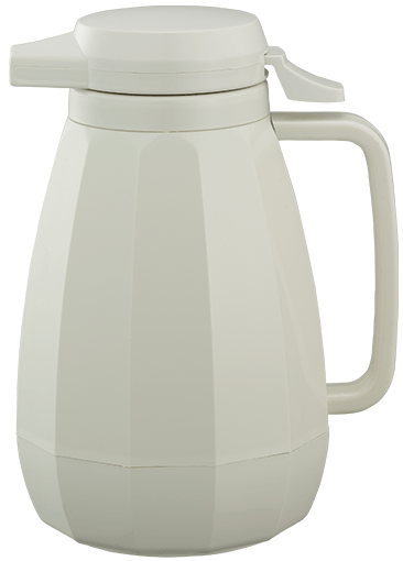 Service Ideas New Generation White Foam Insulated Server, 0.6 Liter Capacity