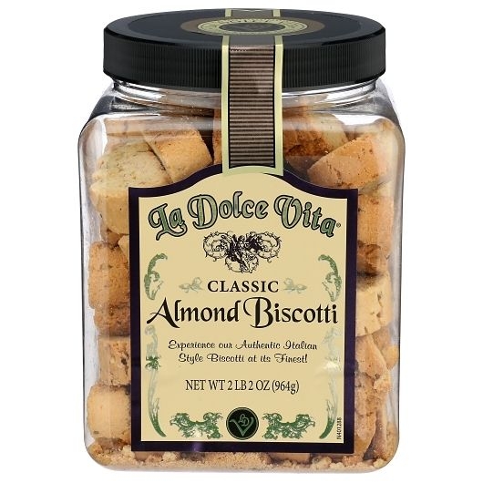 Nonnis La Dolce Vita Classic Italian Almond Biscotti -- 4 per case