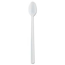 Bunzl Prime Source Unwrapped Polypropylene White Soda Spoon, 8 inch -- 1000 per case