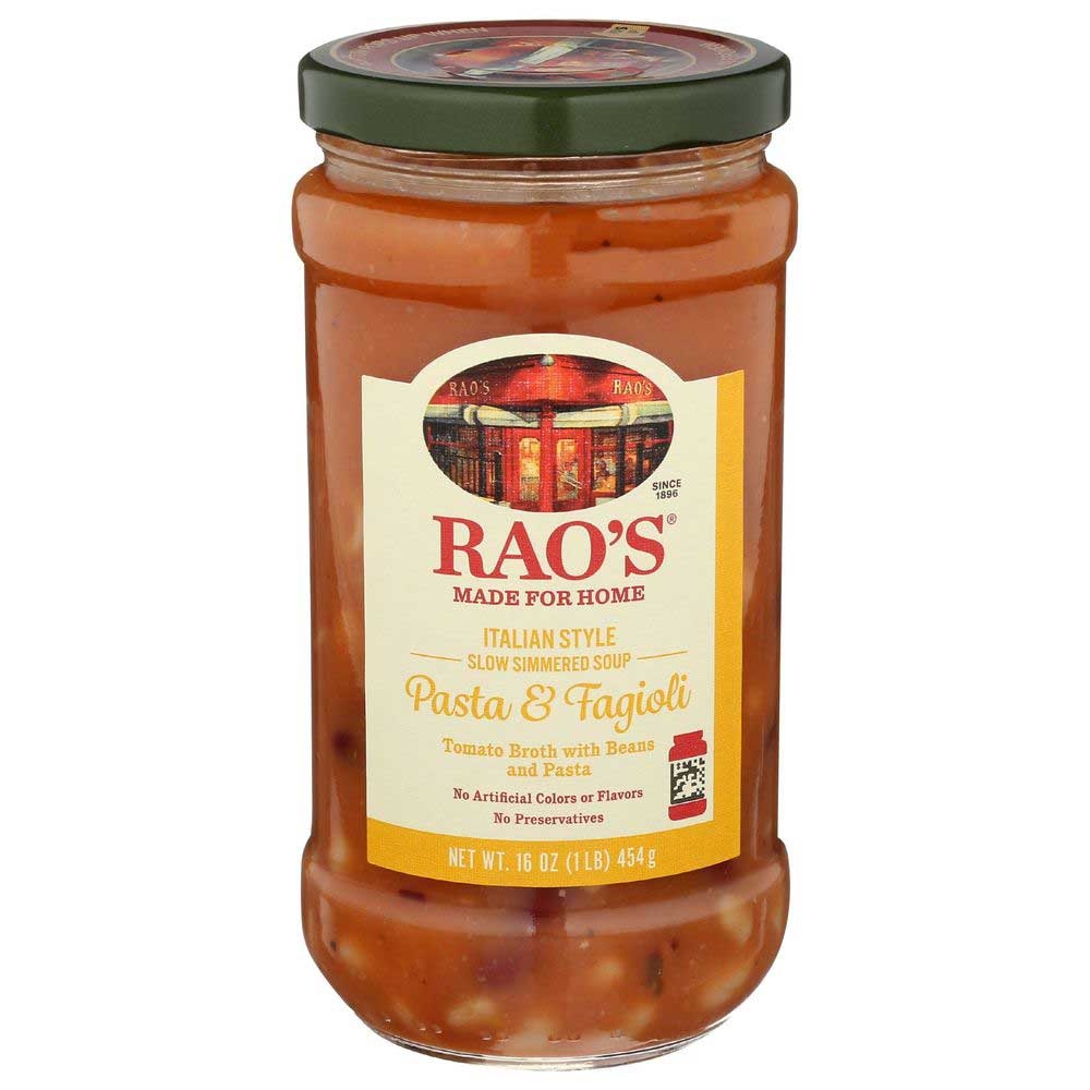 Raos Pasta and Fagioli Italian Style Slow Simmered Soup, 16 Ounce -- 6 per case