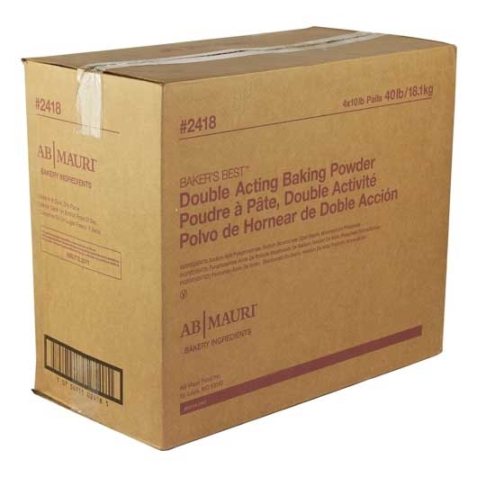Fleischmanns AB Mauri Double Acting Baking Powder, 10 Pound -- 4 per case.