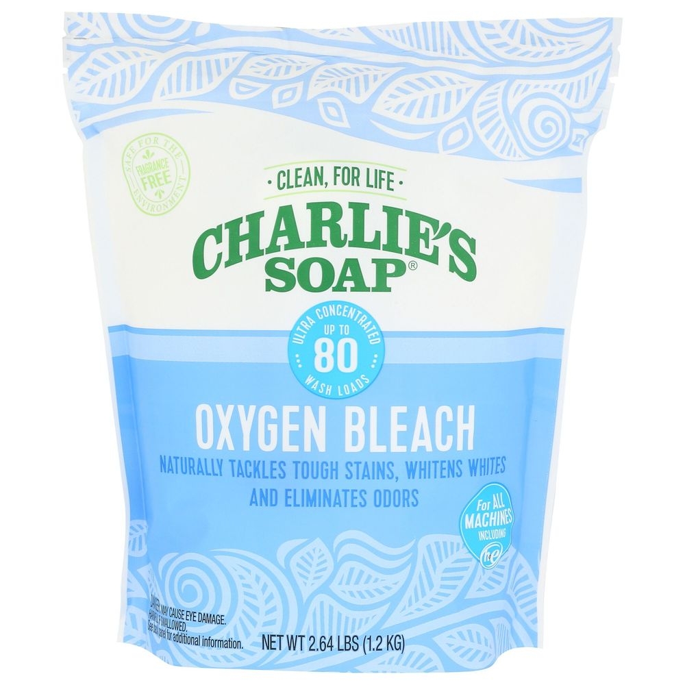 Charlies Soap Oxygen Non-Chlorine Bleach, 2.64 Pound -- 6 per case