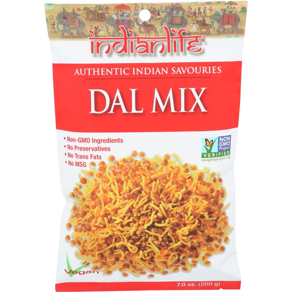 Indianlife Dal Snack Mix, 7 Ounce -- 8 per case