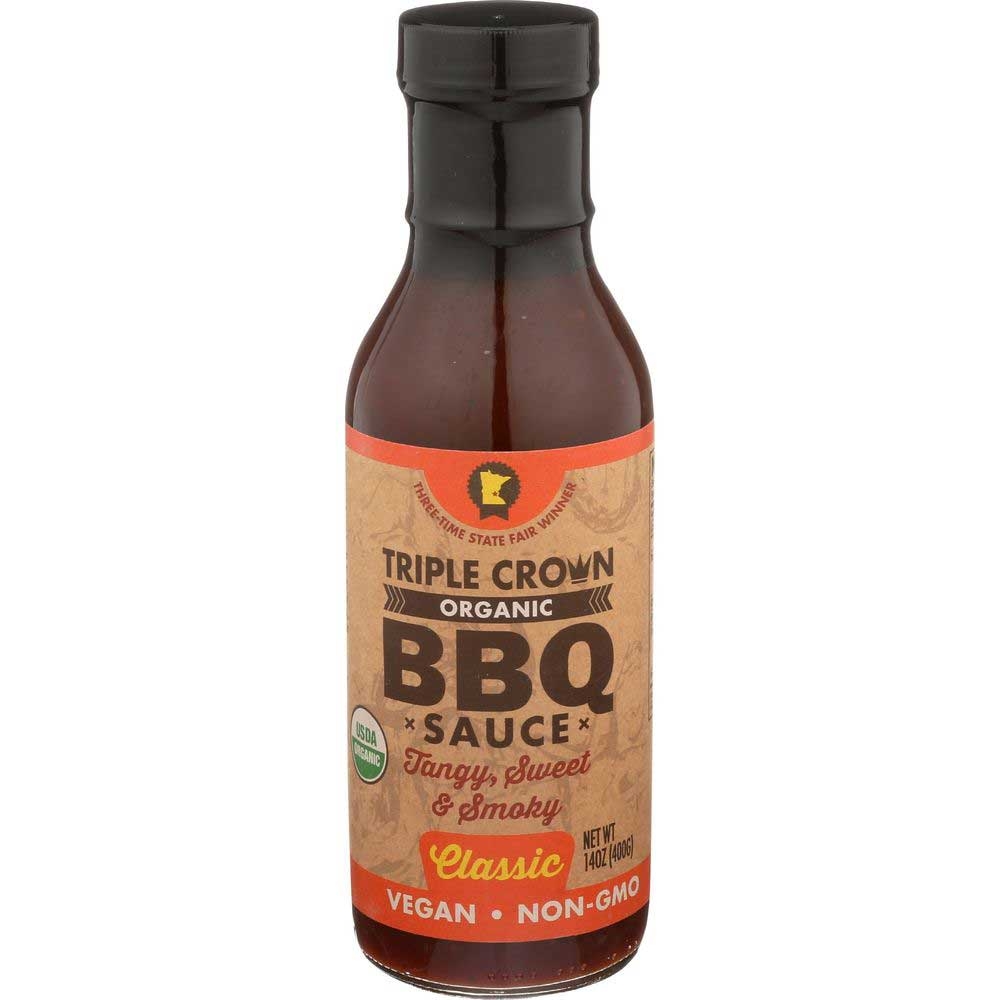 Triple Crown Organic Classic BBQ Sauce, 14 Fluid Ounce -- 6 per case