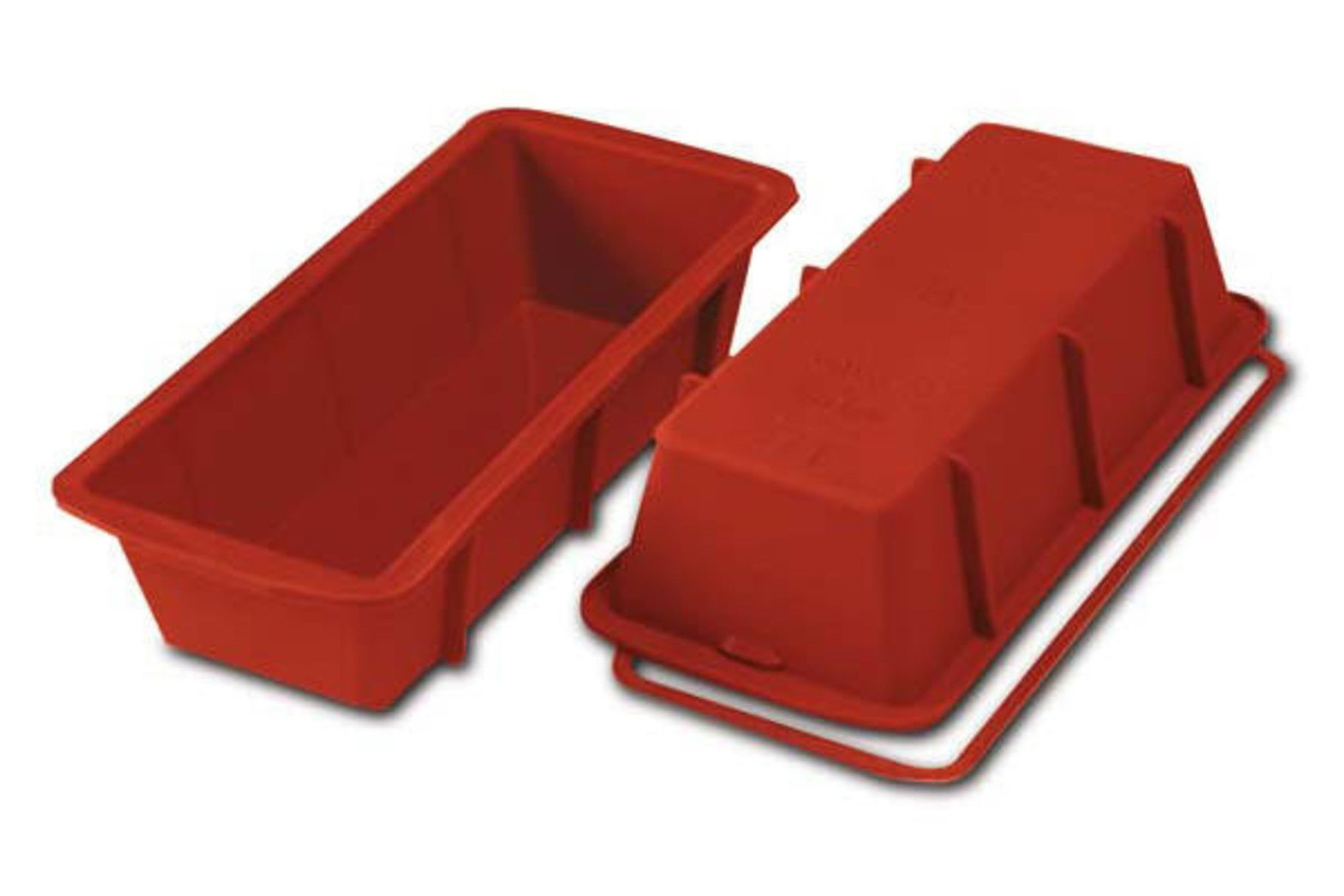 Silikomart Uniflex Alimentary Silicone Plum Cake Mold, 9.5 x 4.25 x 2.5 inch