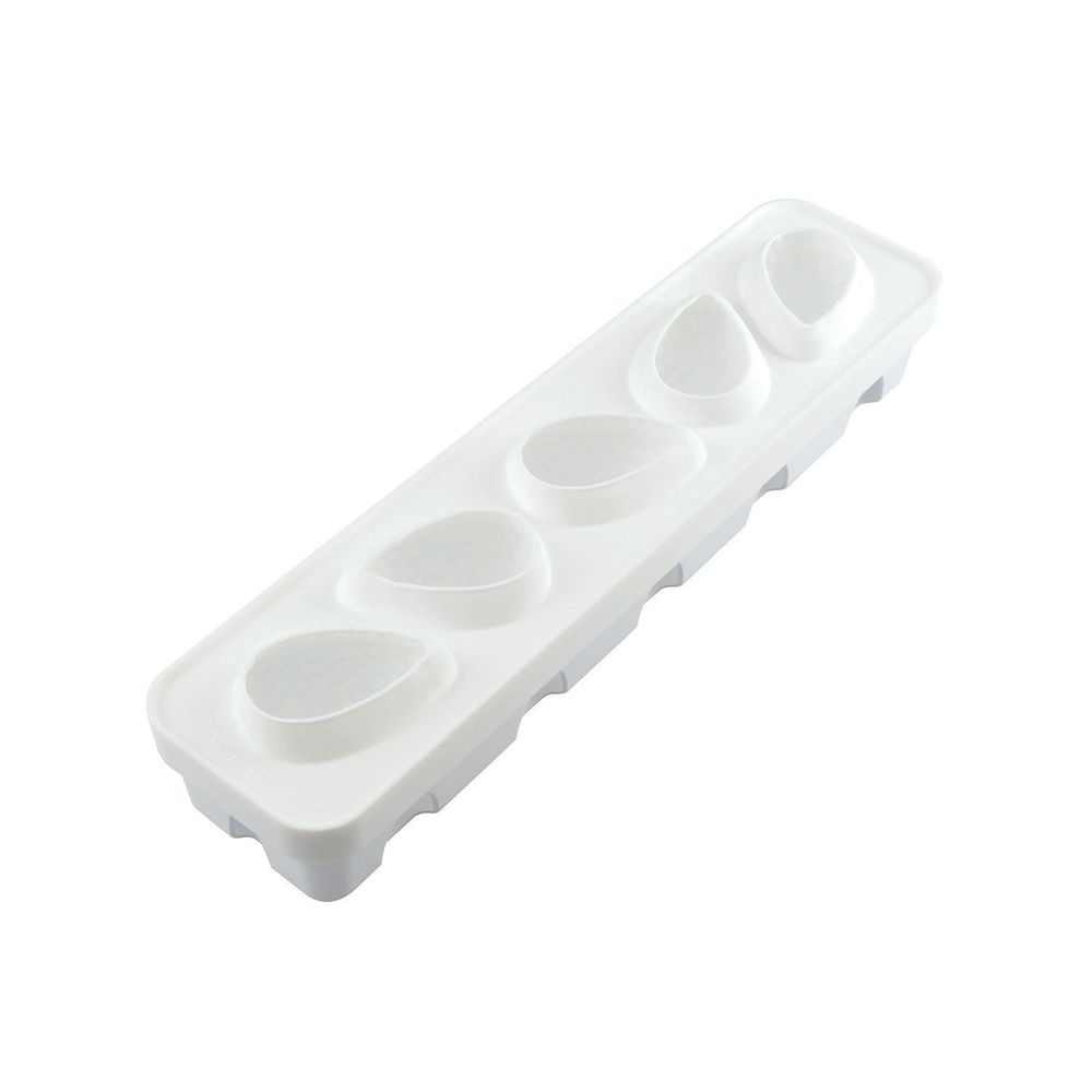 Silikomart Fragola 120 Silicone Mold with Plastic Support, 60 x 77 x 54 Millimeter