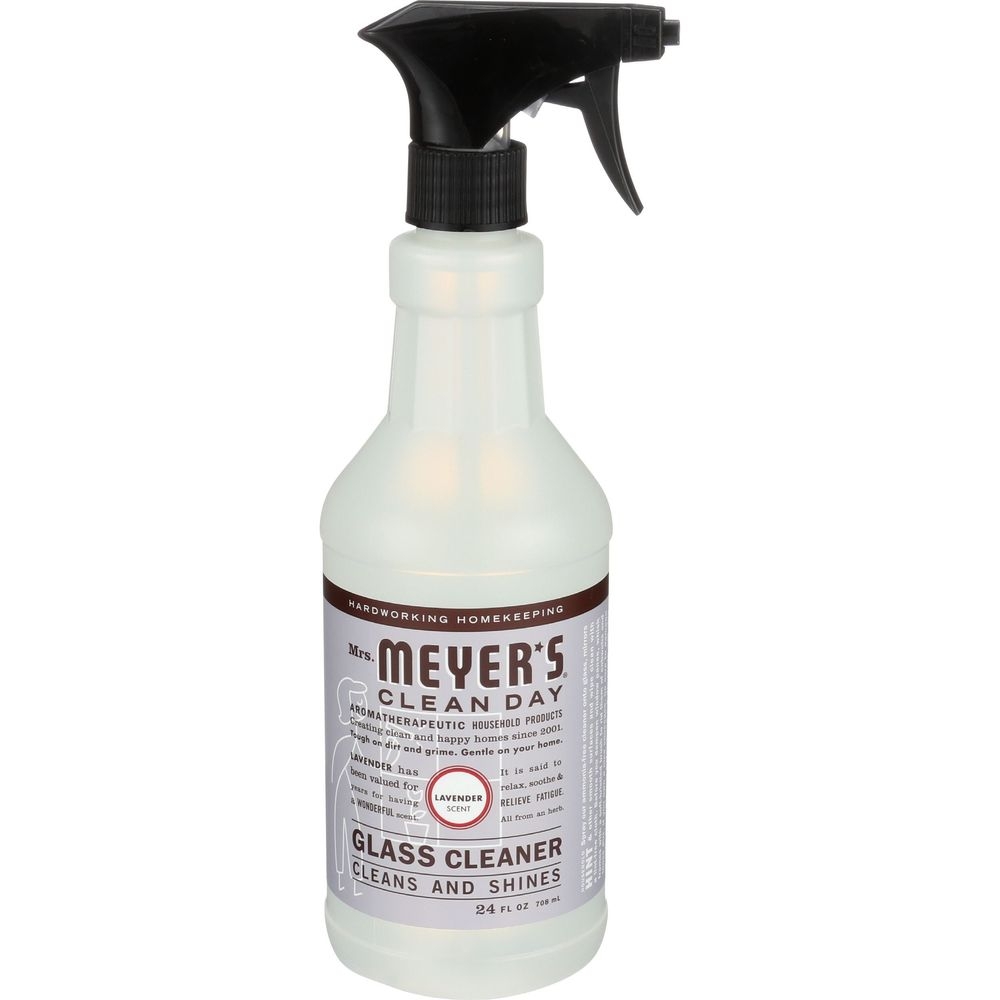 Mrs Meyers Lavender Scent Glass Cleaner, 24 Ounce -- 6 per case
