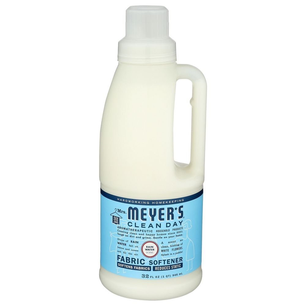 Mrs Meyers Clean Day Rain Water Fabric Softener, 32 Fluid Ounce -- 6 per case