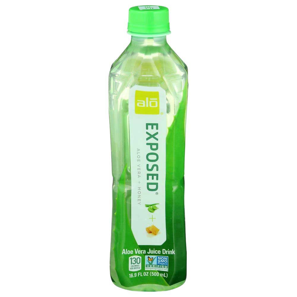 Alo Original Exposed Aloe Vera Drink, 16.9 Ounce -- 12 per case.