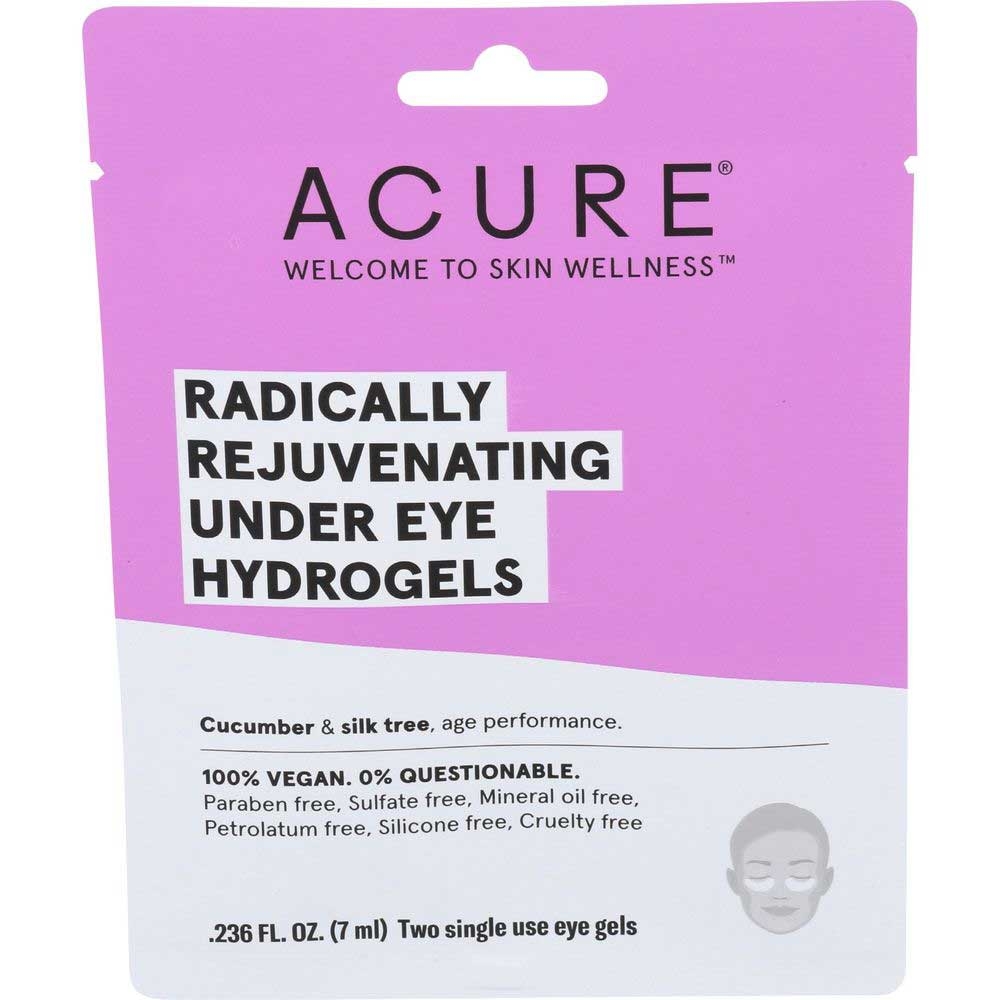 Acure Radically Rejuvenating Under Eye Hydrogel Mask -- 12 per case