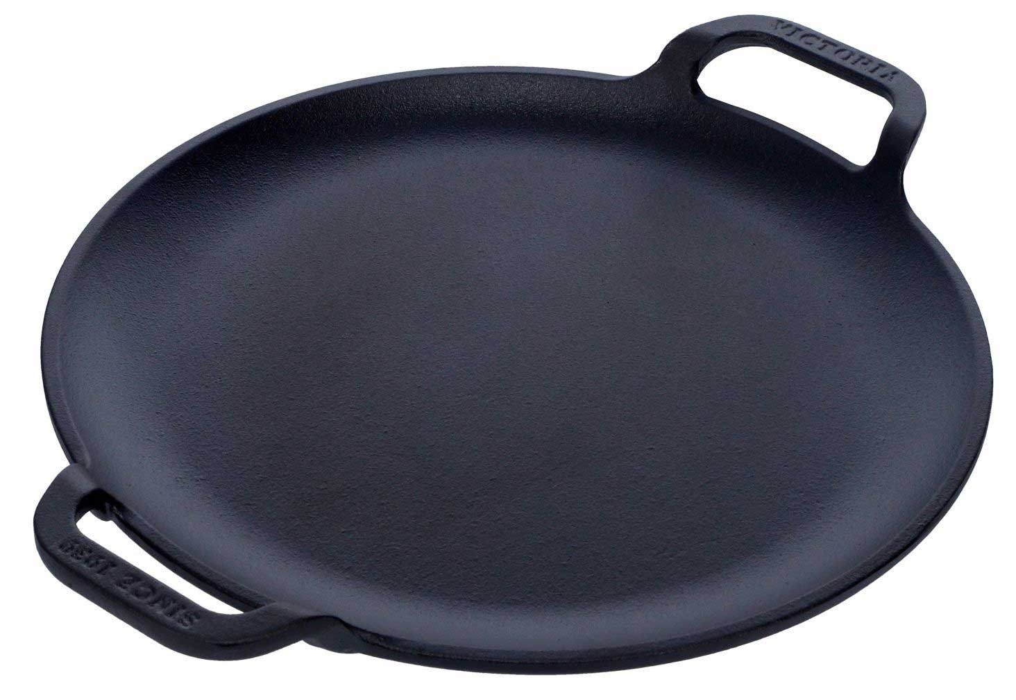 Victoria 10 inch Comal with 2 Side Handles -- 6 per case