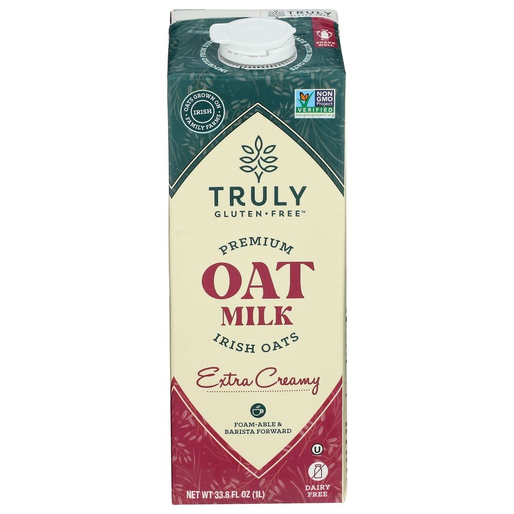 Truly Grass Fed Extra Creamy Oatmilk, 33.8 Fluid Ounce -- 6 per case