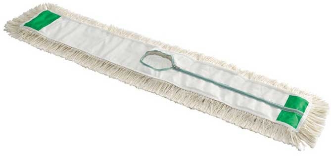 Winco White Cotton Dust Mop Head for DM-36 Dust Mop Set, 36 x 5 inch -- 24 per case