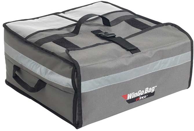 Winco WinGo Bag Premium Pizza Bag, 21.5 x 21.5 x 9 inch -- 6 per case