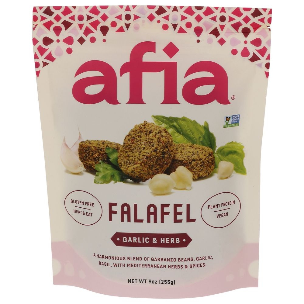 Afia Garlic and Herb Falafel, 9 Ounce -- 6 per case