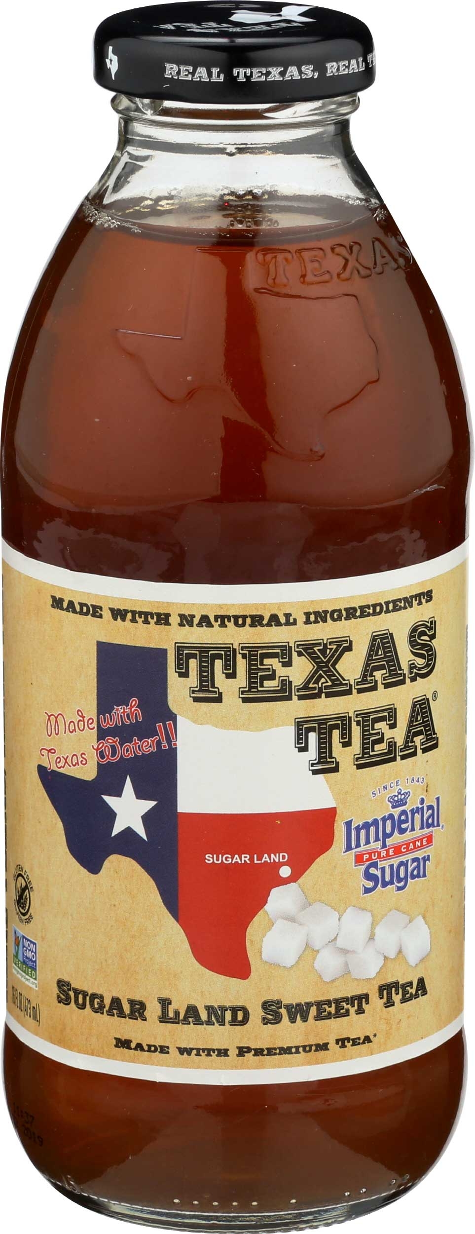 Texas Tea Sugar Land Sweet Tea, 16 Fluid Ounce -- 12 per case