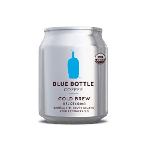 Blue Bottle Organic Bright Cold Brew Coffee, 8 Fluid Ounce -- 12 per case