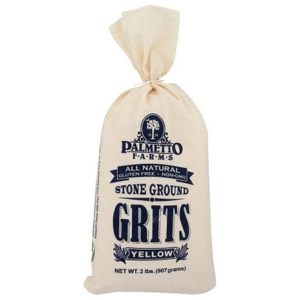 Palmetto Farms Stone Ground Yellow Corn Grits, 2 Pound -- 12 per case