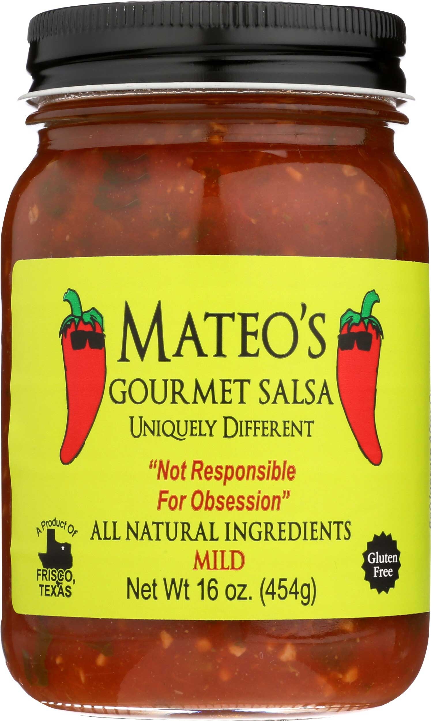 Mateo's Gourmet Mild Salsa, 16 Ounce -- 6 per case