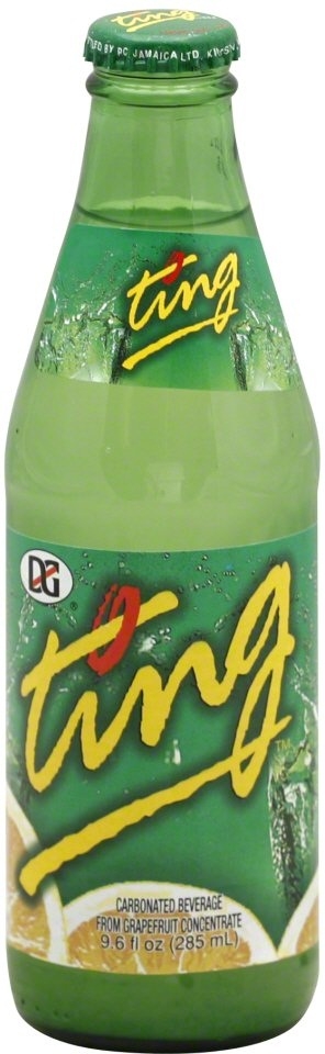 D and G Ting Grapefruit Soda, 9.6 Ounce -- 24 per case