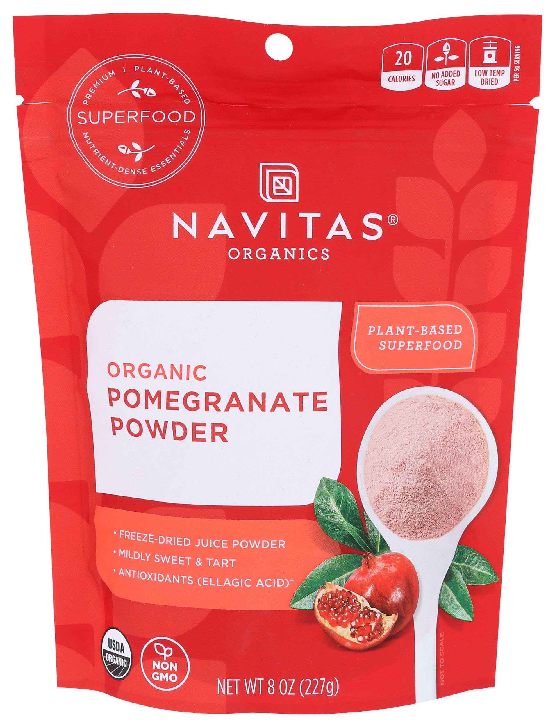 Navitas Organics Pomegranate Powder, 8 Ounce