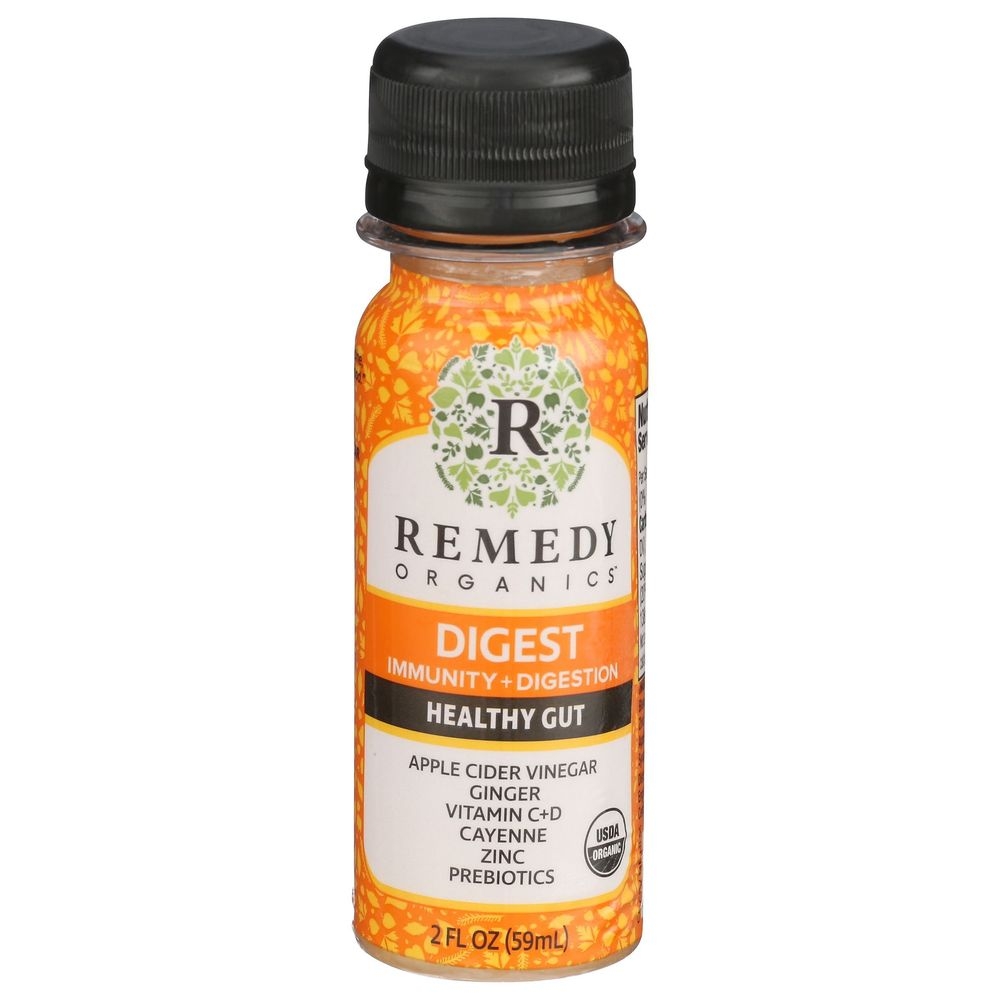 Remedy Organics Digest Wellness Shot, 2 Ounce -- 12 per case