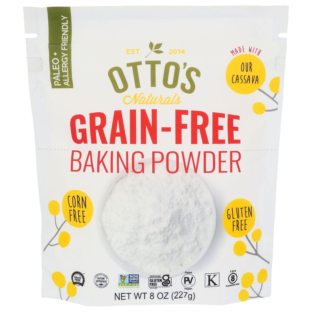 Ottos Naturals Grain Free Baking Powder, 8 Ounce -- 6 per case