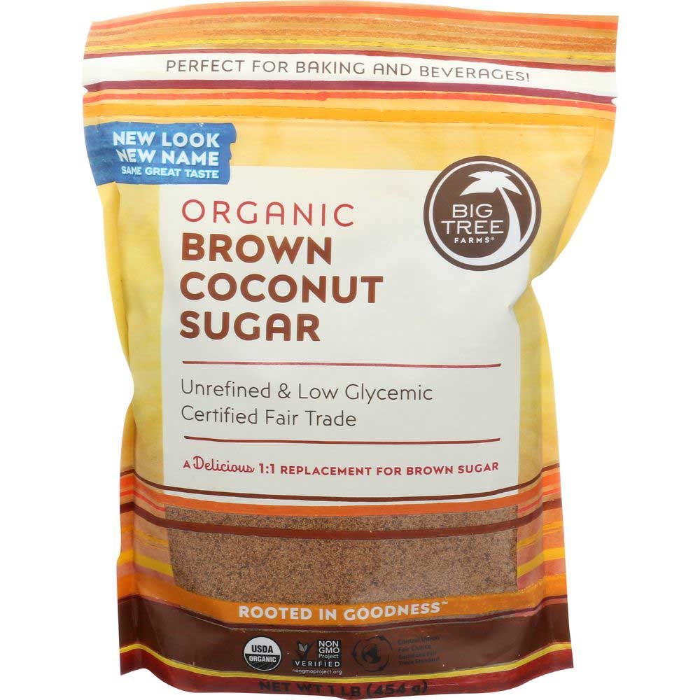 Sweet Tree Organic Evaporated Palm Sugar Blonde, 16 Ounce -- 6 per case.