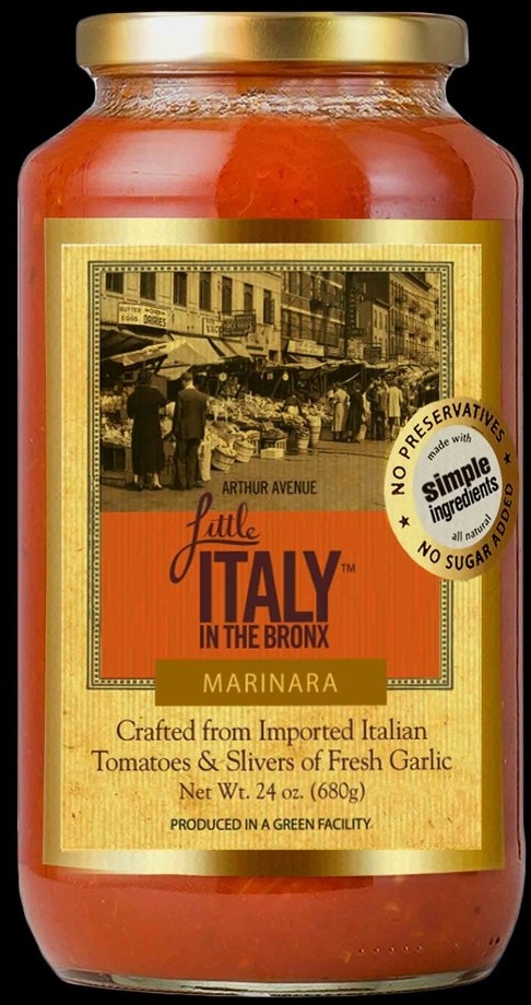 Little Italy In The Bronx Marinara Sauce, 24 Ounce -- 6 per case