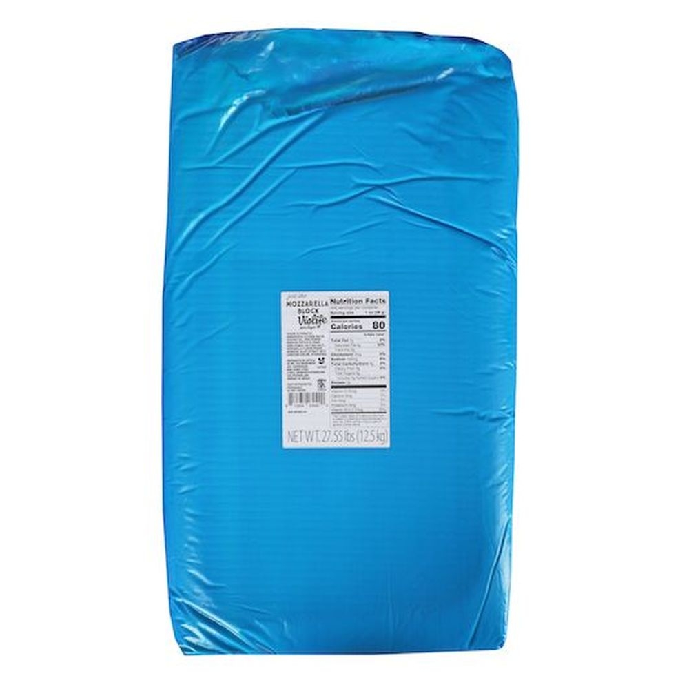 Violife 100 Percent Vegan Just Like Mozzarella Block, 27.5 Pound