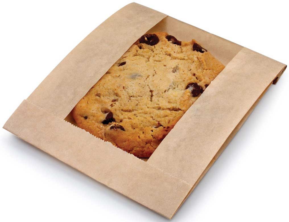 Bagcraft Brown Paper Window Bag, 7 x 5 inch -- 500 per case